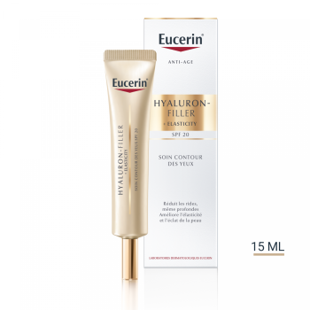 Hyaluron-Filler + Elasticity Soin contour des yeux SPF20 Eucerin - tube de 15 ml