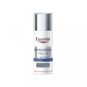 Hyaluron-filler extra riche soin de nuit Eucerin - tube de 50 ml