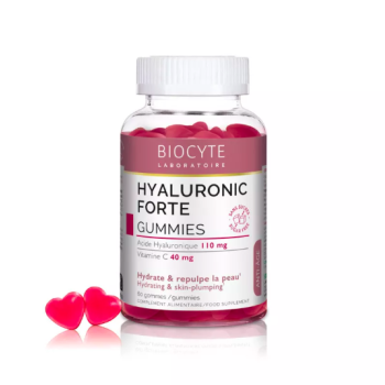 Hyaluronic Forte gummies Biocyte - pot de 60 gommes