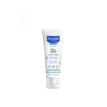 Hydra bébé crème visage Mustela - tube de 40 ml