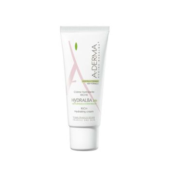 Hydralba 24h crème hydratant riche A-Derma - tube de 40 ml