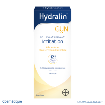 Hydralin Gyn Irritation Gel Lavant Calmant 200ml équilibre intime