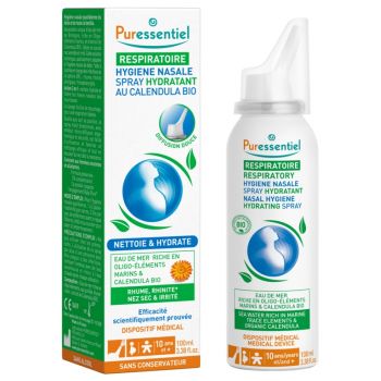 Hygiène nasale Spray hydratant au calendula bio Puressentiel - spray de 100 ml