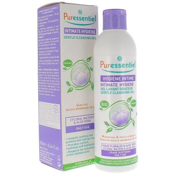 Gel lavant douceur hygiène intime bio Puressentiel - flacon de 250 ml