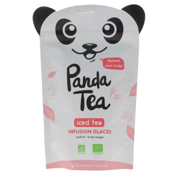 Iced Tea détox fruits rouges Panda Tea - 28 sachets