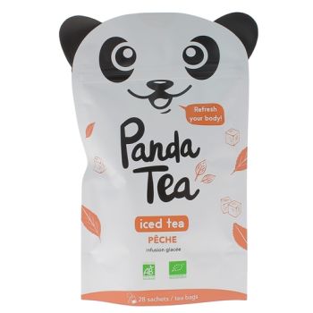 Iced Tea détox pêche Panda Tea - 28 sachets