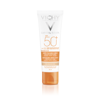 Idéal Soleil soin anti-taches teinté 3-en-1 SPF 50+ Vichy - tube de 50 ml