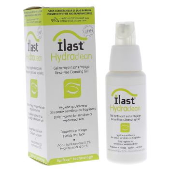 Ilast Hydraclean Gel nettoyant paupières - flacon de 50ml