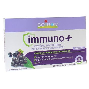 Immuno+ Boiron - boîte de 20 gélules