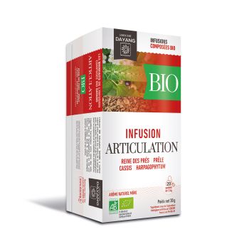 Infusion BIO articulation arôme mûre Dayang Tradition - boîte de 20 sachets