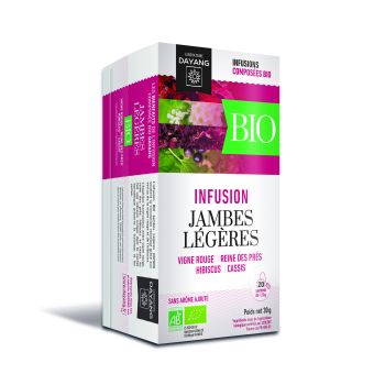 Infusion Bio jambes légères Dayang - boîte de 20 sachets