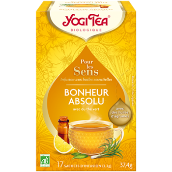 Infusion Bonheur Absolu Yogi Tea - boîte de 17 sachets