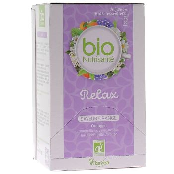 Infusion Relax bio Nutrisanté - 20 sachets