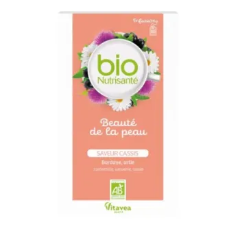 Infusion beauté de la peau BIO Nutrisanté - boite de 20 sachets