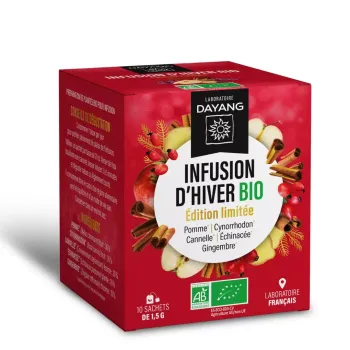 Infusion d'hiver bio édition limitée Dayang - boite de 10 sachets