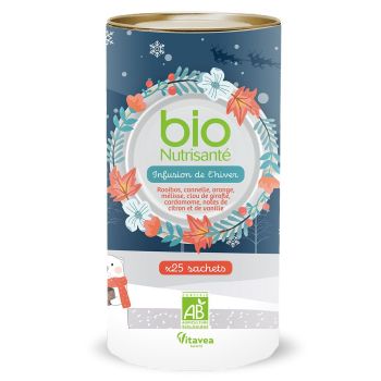 Infusion de l'hiver bio Nutrisanté - boite de 25 sachets