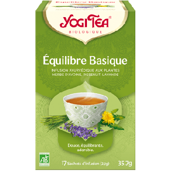 Infusion Équilibre Basique Yogi Tea - boîte de 17 sachets