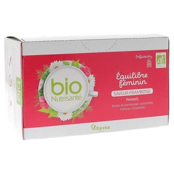 Infusion équilibre féminin bio Vitavea - boîte de 20 sachets