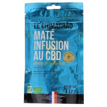 Infusion maté Le Chimarrao au CBD bio Rest In Tizz - sachet de 50g