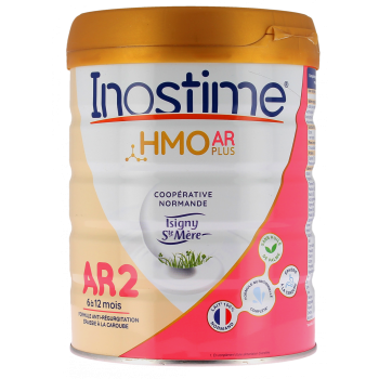 Inostime AR 2 HMO lait 6 à 12 mois Biostime - pot de 800g