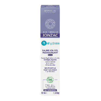 Jonzac rehydrate+ baume en gel ressourçant nuit Léa Nature - flacon 40 ml