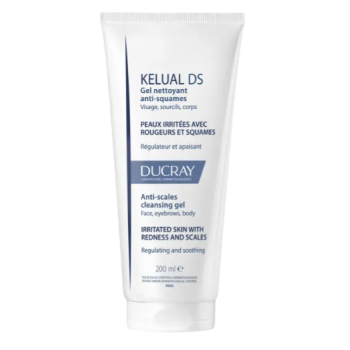 Kelual DS gel nettoyant anti-squames Ducray - tube de 200 ml