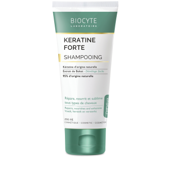 Kératine forte shampooing Biocyte - tube de 200 ml