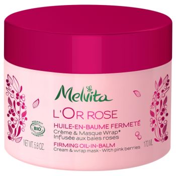 L'Or Rose Huile-en-baume fermeté bio Melvita - pot de 170 ml