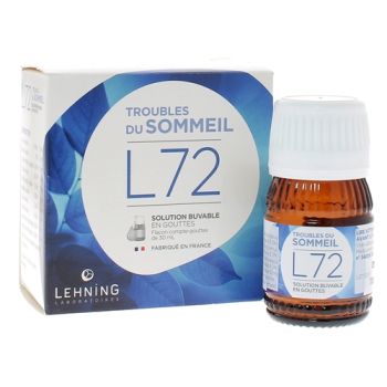 L72 solution buvable en gouttes Lehning - flacon de 30 ml