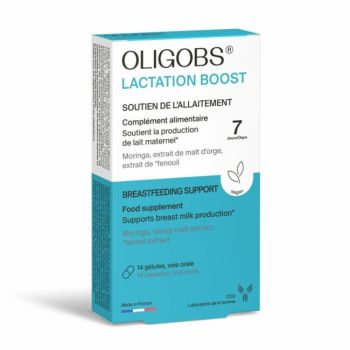 Oligobs Lactation boost soutien de l'allaitement CCD - boite de 14 gélules