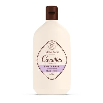 Lait bain et douche surgras actif hydratant lait de figue Rogé Cavaillès - flacon de 400 ml