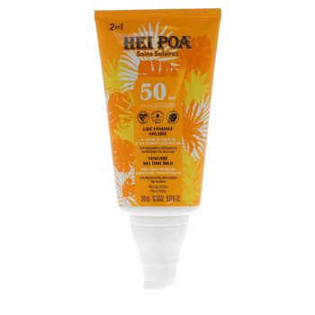 Lait fondant solaire SPF 50 Hei Poa - tube de 150ml