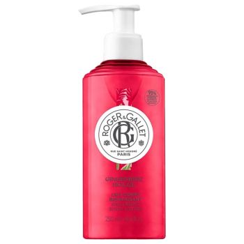 Lait corps bienfaisant Gingembre Rouge Roger & Gallet - flacon-pompe de 250 ml