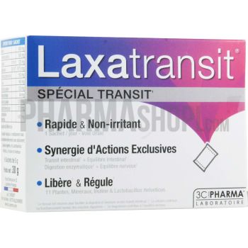 Laxatransit spécial transit Les 3 Chènes - boite de 6 sachets