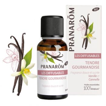 Les Diffusables Tendre gourmandise bio Pranarôm - flacon de 30ml