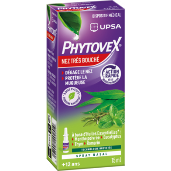 Phytovex nez très bouché Upsa - Spray de 15 ml