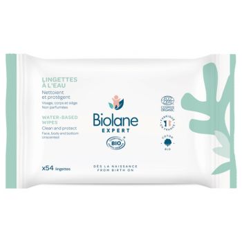 Lingettes à l'eau Biolane Expert - paquet de 54 lingettes