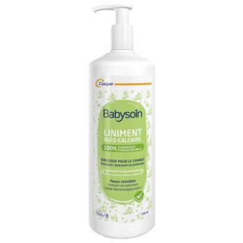 Babysoin Liniment oléo-calcaire Cooper - flacon-pompe de 750 ml