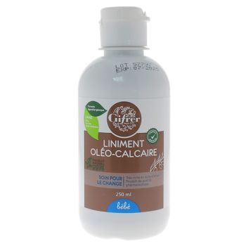 Liniment pour bébé oléo-calcaire Gifrer - flacon de 250ml