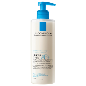 Lipikar Syndet AP+ crème lavante La Roche-Posay - flacon pompe de 400ml