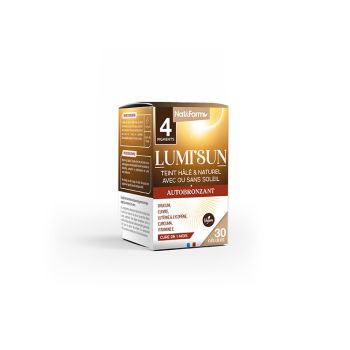 Lumi'sun autobronzant Nat&Form - boite de 30 gélules