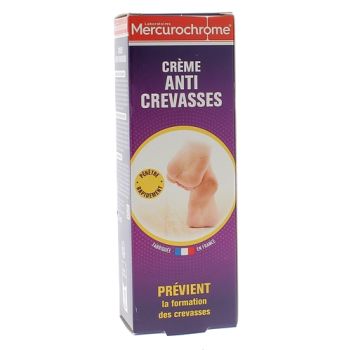 Crème anti-crevasses Mercurochrome - tube de 75 ml