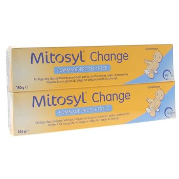 Pommade protectrice de change bébé Mitosyl - lot de 2x145 g