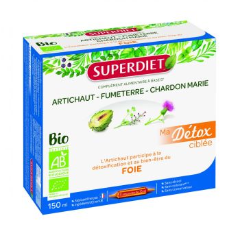 Ma Détox Ciblée Foie Super Diet - boîte de 10 ampoules