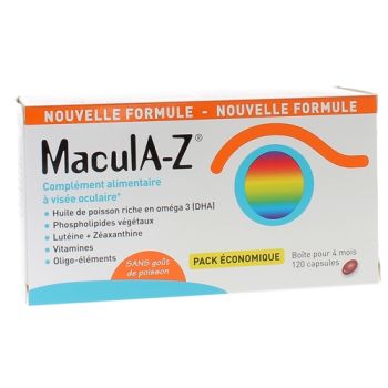 MaculA-Z Horus Pharma - boîte de 120 capsules