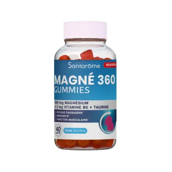 Magné 360 gummies Santarome - boîte de 40 gummies