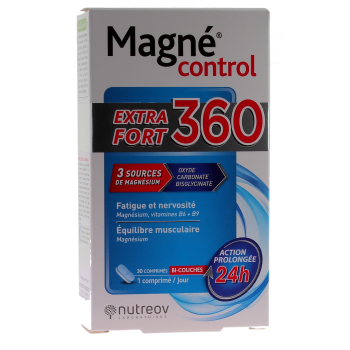 Magné Control extra fort 360 Nutreov - boite de 30 comprimés