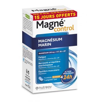 Magné control magnésium marin Nutreov - boîte de 75 comprimés