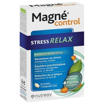 Magné Control stress relax Nutreov - boite de 30 comprimés