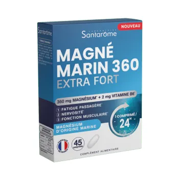 Magné marin 360 extra fort Santarome - boite de 45 comprimés